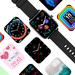 Smartwatch iQuality T-Series Albastru